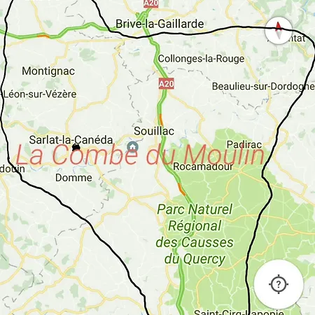 La Combe Du Moulin Classee 4 Etoiles Dom wakacyjny *